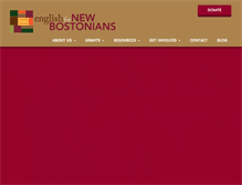 Tablet Screenshot of englishfornewbostonians.org